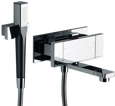Damixa G-Type Wall Mounted Bath Shower Mixer Tap With Shower Kit.