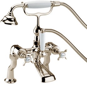 Bristan 1901 Luxury Bath Shower Mixer Tap, Gold.