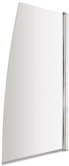 Premier Bath Screens Sail Bath Screen (Chrome).