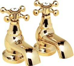 Avondale Bath taps (Special Order, Pair, Antique/Gold)