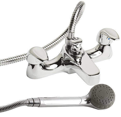 Ultra Eon Bath shower mixer including kit