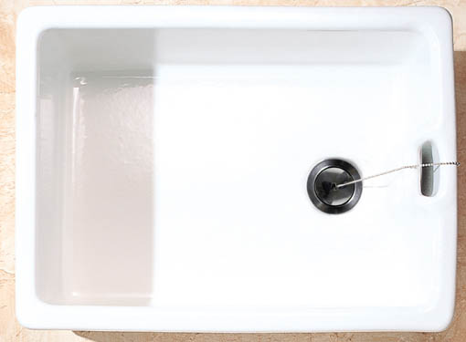 Belfast 1.0 bowl ceramic kitchen sink technical image