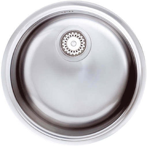 Onyx round bowl inset kitchen sink pack & Extras. technical image