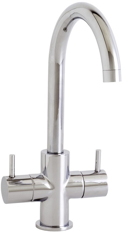 Shannon mono kitchen mixer tap. technical image