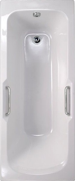 Aquamaxx Bath With Handles.  1700x700mm. technical image