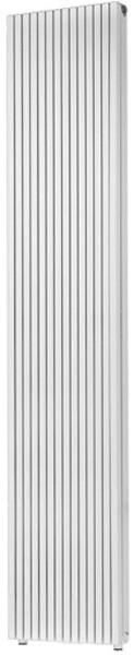 Carre 2 Double Bathroom Radiator (White). 415x2000mm. technical image