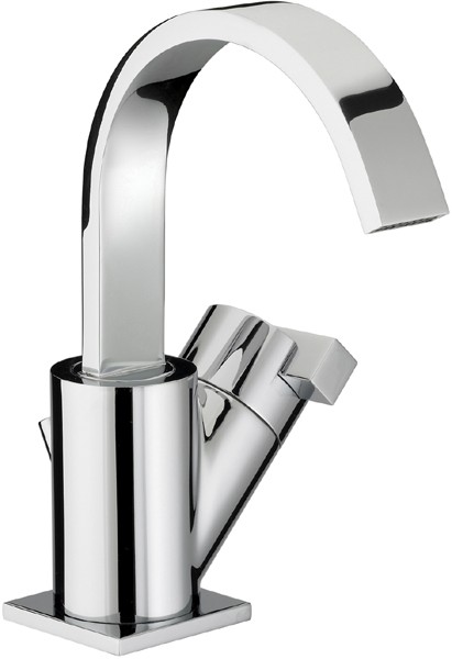 Mono Basin Mixer Tap with Waste. technical image