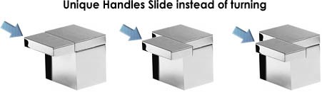 Wall Mounted Bath Filler Tap (Chrome). technical image