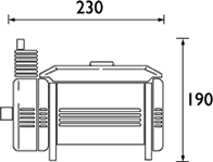 1.5 Bar, Varispeed SI Single Impeller Shower Booster Pump 50. technical image