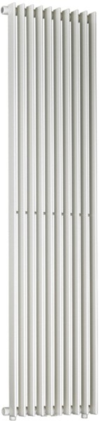 Tulipa Bathroom Radiator (White). 450x1800mm. technical image