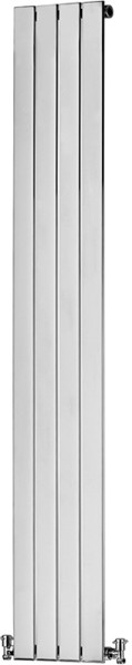 Vinca Bathroom Radiator (Chrome). 310x1810mm. technical image