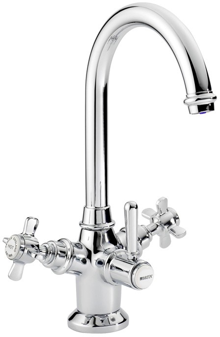 Rosedale Traditional Water Filter Kitchen Tap. technical image