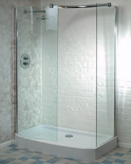 Complete Walk-in Shower Enclosure. technical image