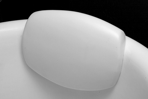 Premium Bath Pillow With Anti-bacterial Treatment. technical image