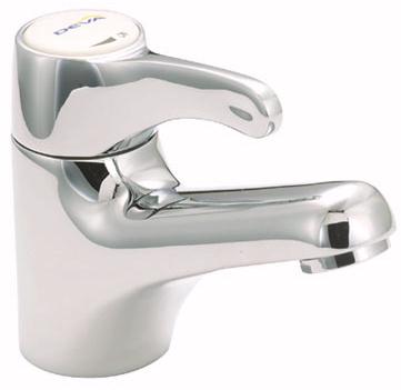 Single Lever Sequential Control Spray Basin Mixer Tap. technical image