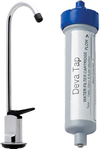 WFT001 Filtered Kitchen Tap With Filter And Kit. technical image