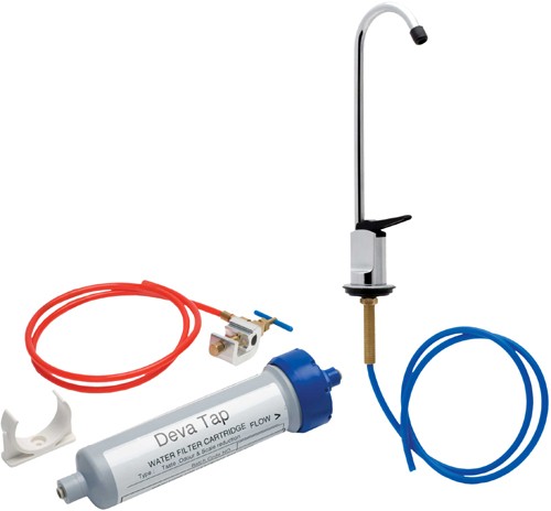 WFT001 Filtered Kitchen Tap With Filter And Kit. technical image