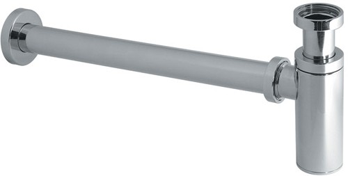 Modern Bottle Trap 1 1/4". 400mm tube. technical image