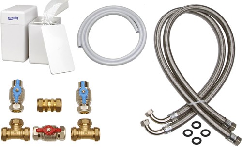 500 Water Softener With 28mm Install Kit (Non Electric). technical image