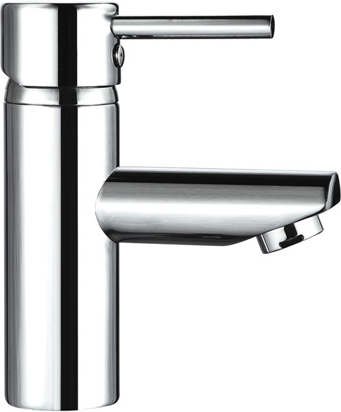 Mono Basin Mixer Tap (Chrome). technical image