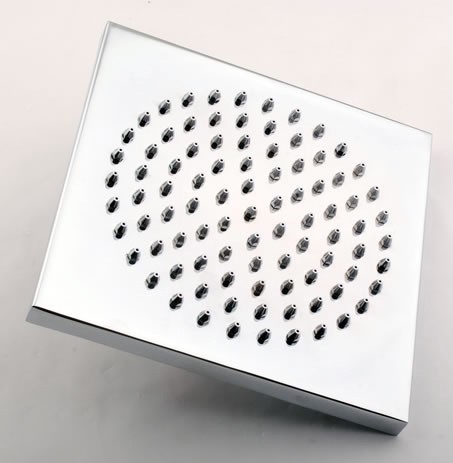 Triple Thermostatic Shower Set, Handset & Square Head. technical image