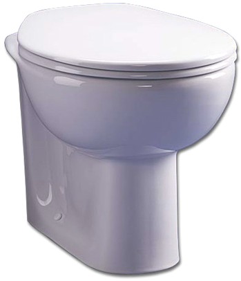 Back To Wall Toilet Pan And Seat. technical image