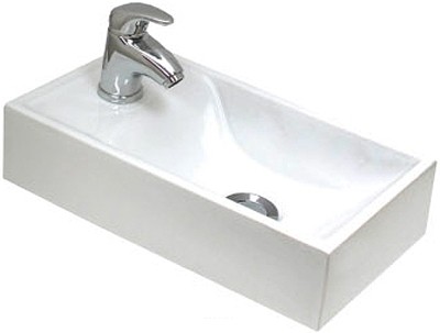 Fiord Counter Top Basin. 410x220mm. technical image