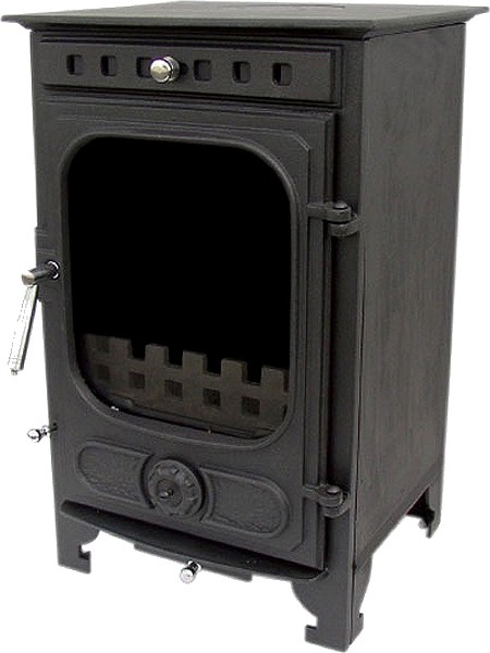 Glevum Wood Burning Stove. 688x397mm. 6.5kW technical image