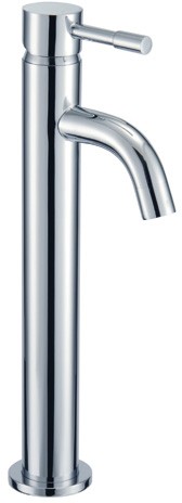Cloakroom Mono Basin Mixer Tap (281mm High). technical image