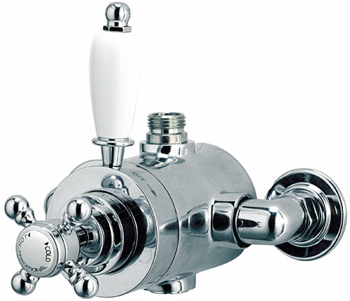 Additional image for Thermostatic Shower Set With Valve, Riser & Head.