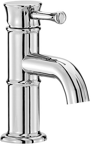 Cloakroom Mono Basin Mixer Tap (Chrome). technical image