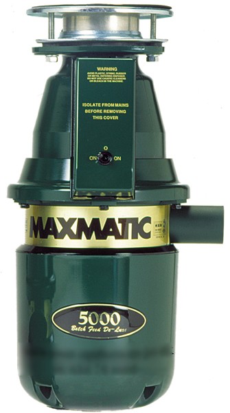 5000 Deluxe Batch & Continuous Feed  Waste Disposal Unit. technical image
