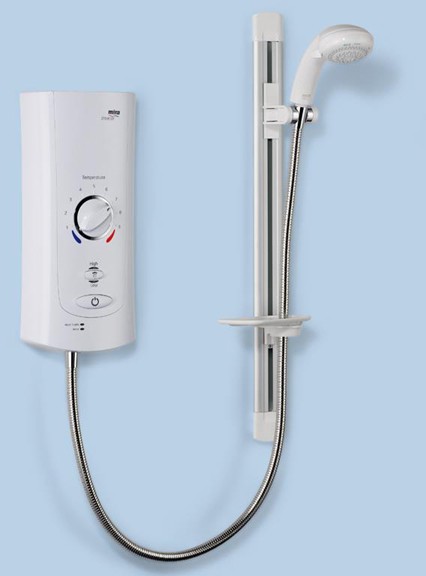 Mira Advance ATL 9.8kW thermo, white & chrome. technical image
