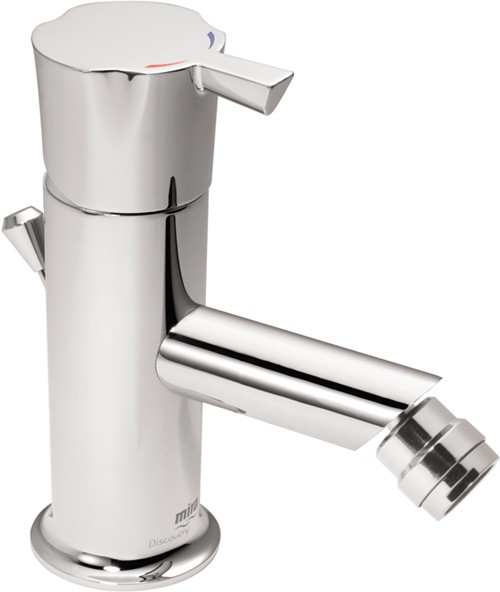 Mono Bidet Mixer Tap (Chrome). technical image