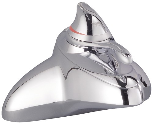 TMV2 Thermostatic Bath Shower Mixer Tap (Chrome). technical image