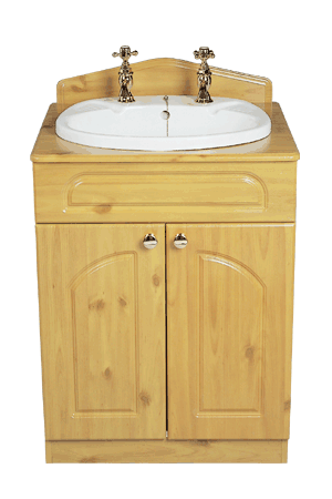 2 Tap Hole Vanity Basin. technical image