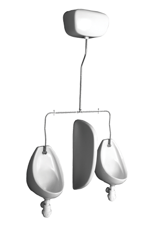 Urinal Division and Hangers technical image