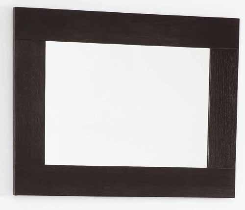 Wenge bathroom mirror. Size 500x450mm. technical image
