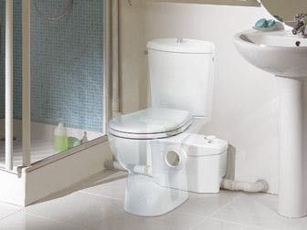 Sanipro macerator. technical image