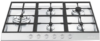 Exclusive Studio Line 5 Burner Gas Hob. 720mm. technical image