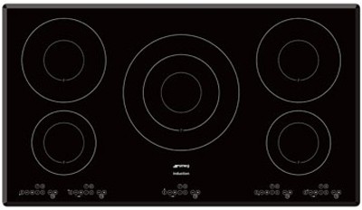 5 Ring High Power Touch Control Hob. 900mm. technical image