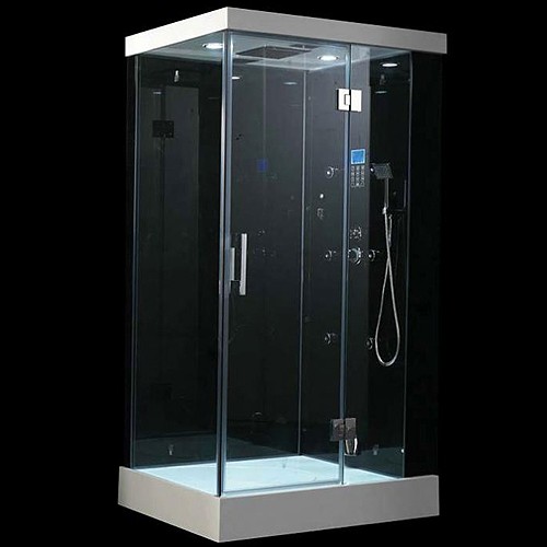 Hydra SRADS505 Rectangular Steam Shower Enclosure With LED Lighting