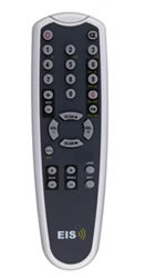 Hidden radio with remote control. technical image