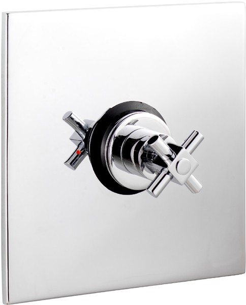 1/2" Concealed Thermostatic Sequential Shower Valve. technical image