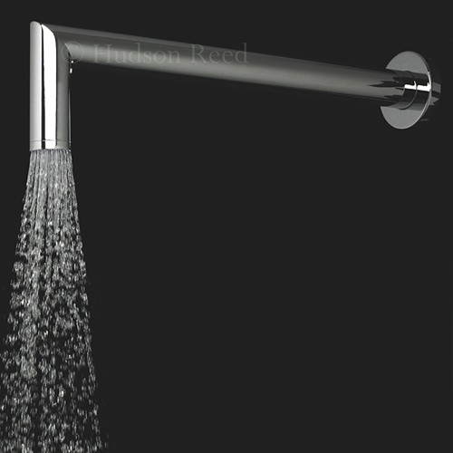 Unique Shower Head With Integral Wall Mounting Arm. technical image