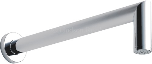 Unique Shower Head With Integral Wall Mounting Arm. technical image