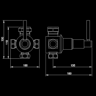 Diverter technical image