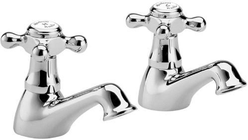 Bath taps (pair) technical image