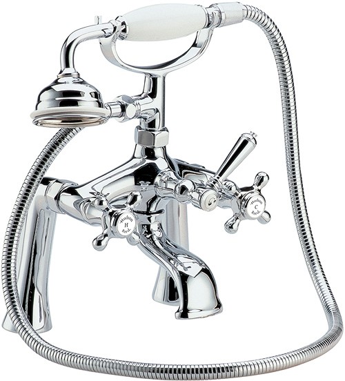 Bath shower mixer with shower kit technical image