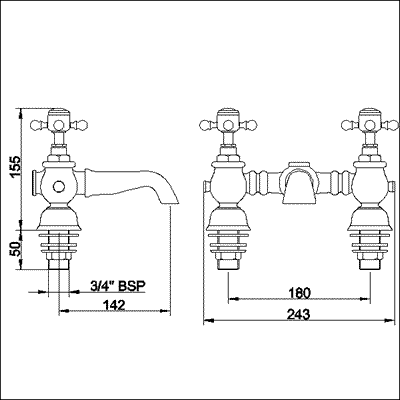 Bath Filler technical image